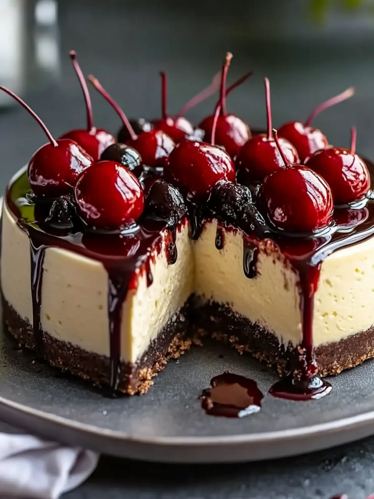 Irresistible Black Forest Cheesecake You Can Whip Up Today 3 Black Forest Cheesecake