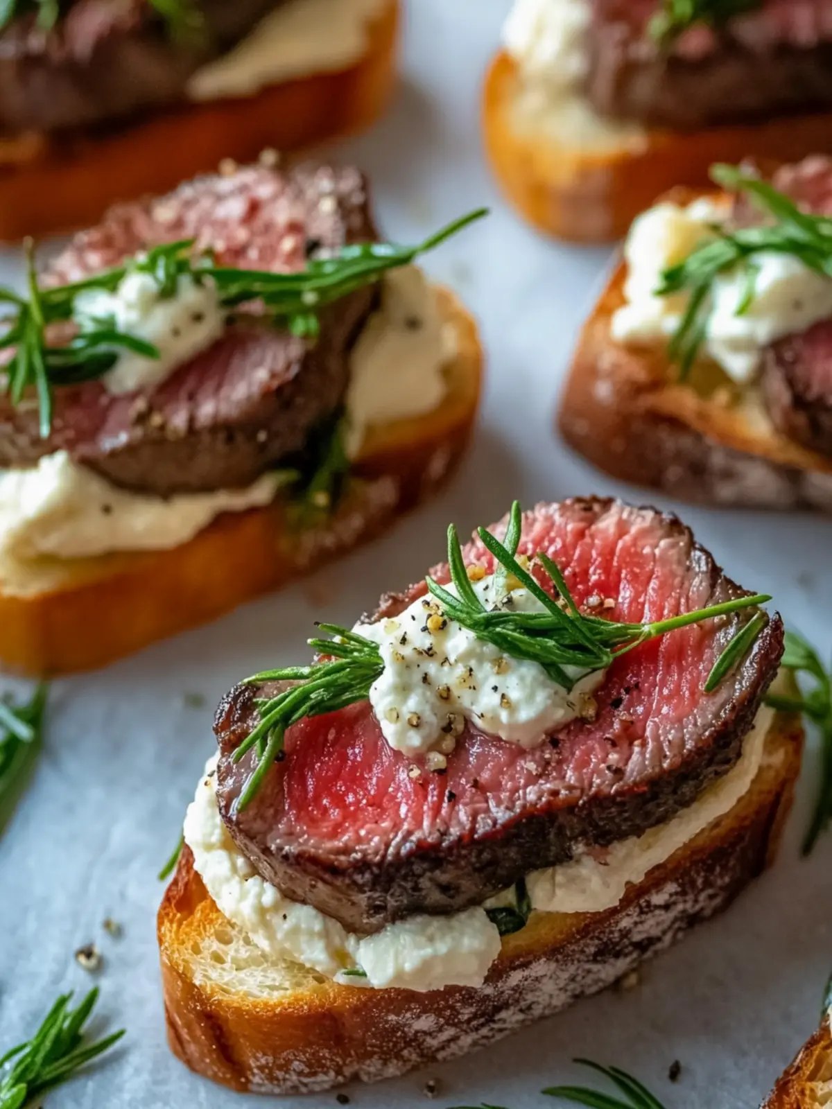Best Filet Mignon Crostini