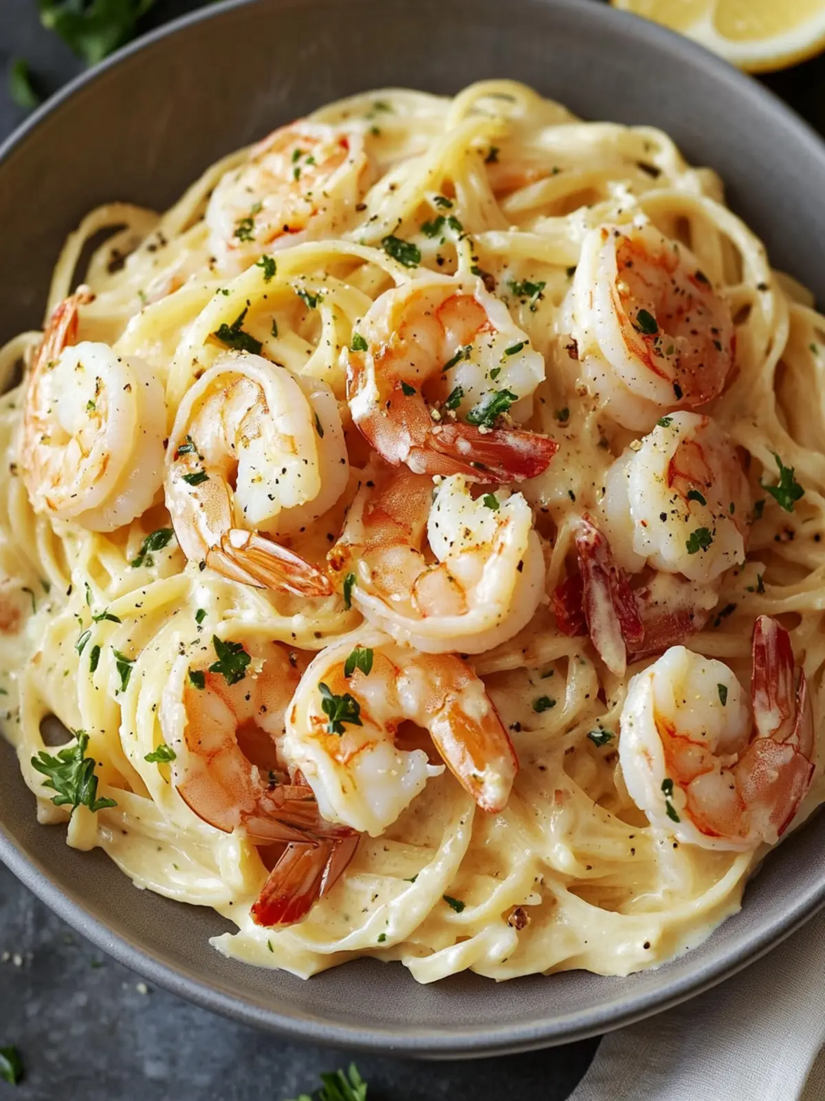 Mouthwatering Shrimp Alfredo Recipe in Just 30 Minutes 5 Shrimp Alfredo Recipe
