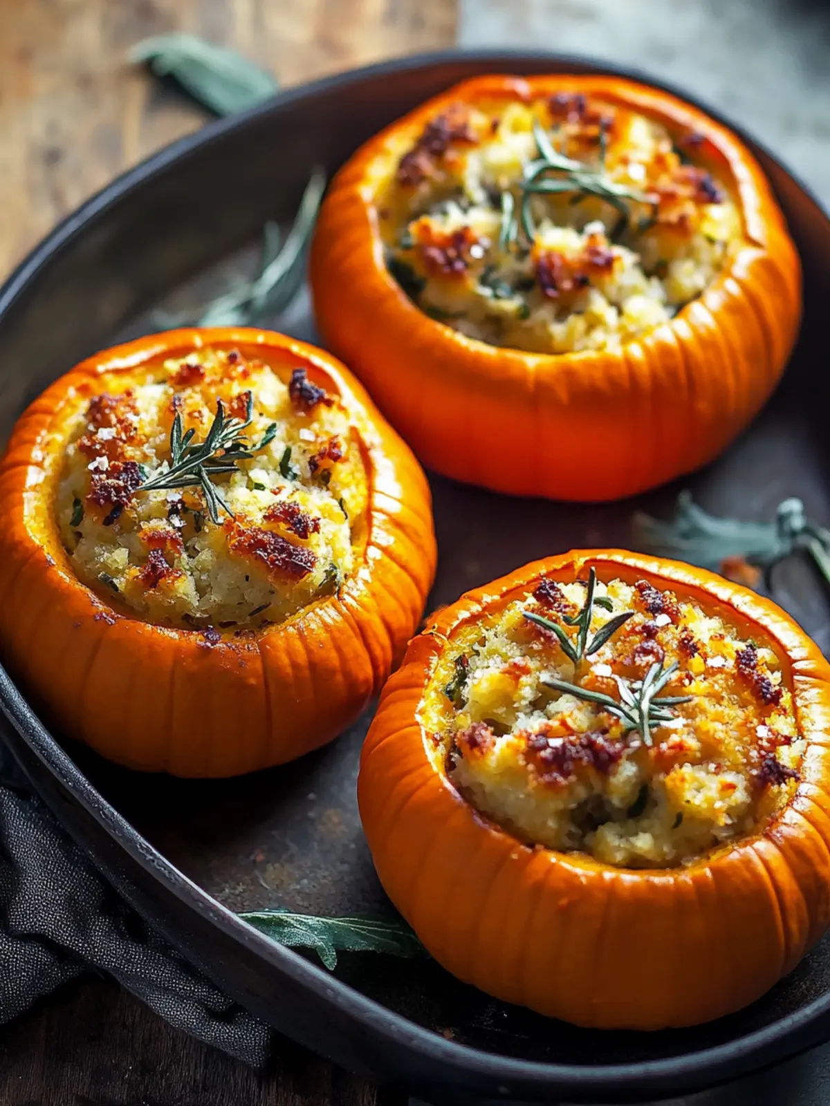 Savory Stuffed Pumpkins: Your Cozy Autumn Comfort Food 5 Savory Stuffed Pumpkins