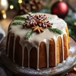 Christmas Gingerbread Cake Recipe with Perfect Molasses Glaze