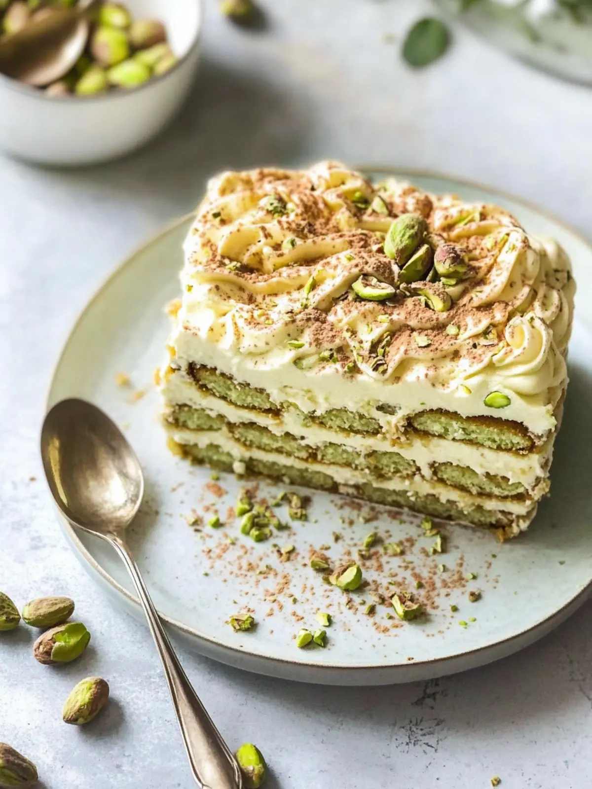 Irresistible Pistachio Tiramisu - No-Bake & Simply Divine 5 Pistachio Tiramisu