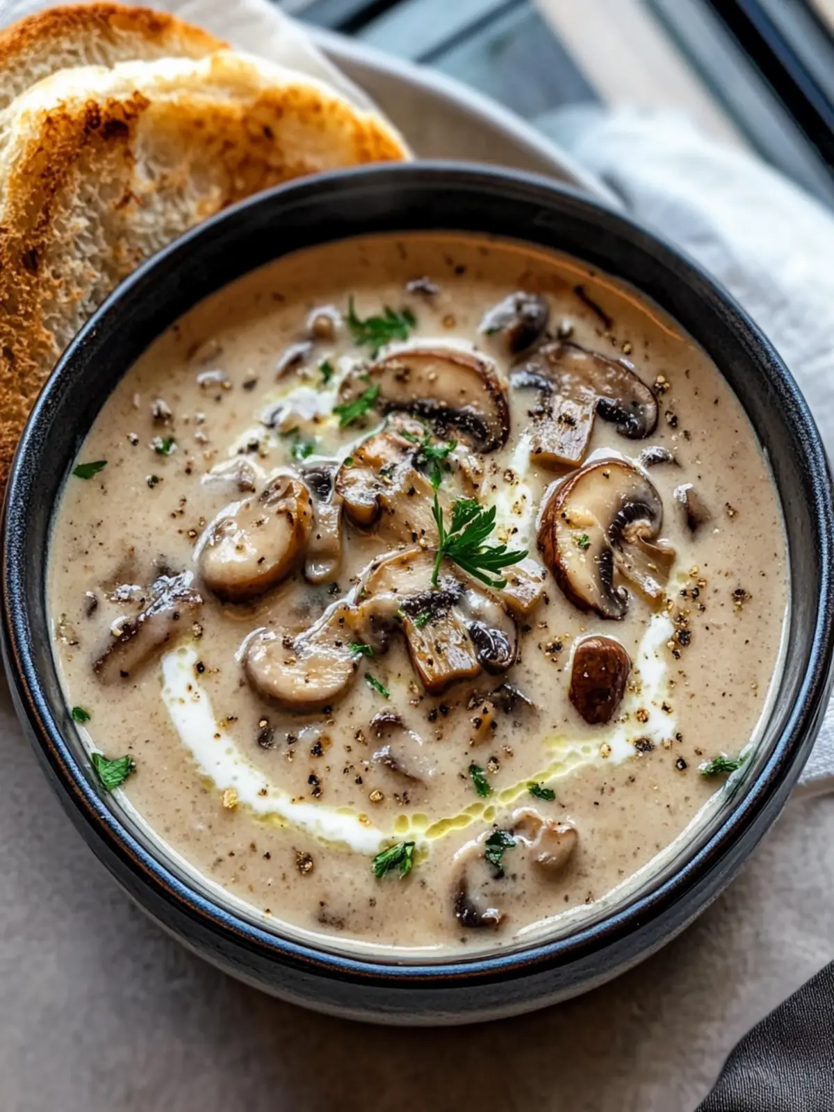 Creamy Mushroom Soup That Warms Your Soul Instantly 5 Creamy Mushroom Soup