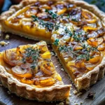 Caramelized Onion Butternut Tart