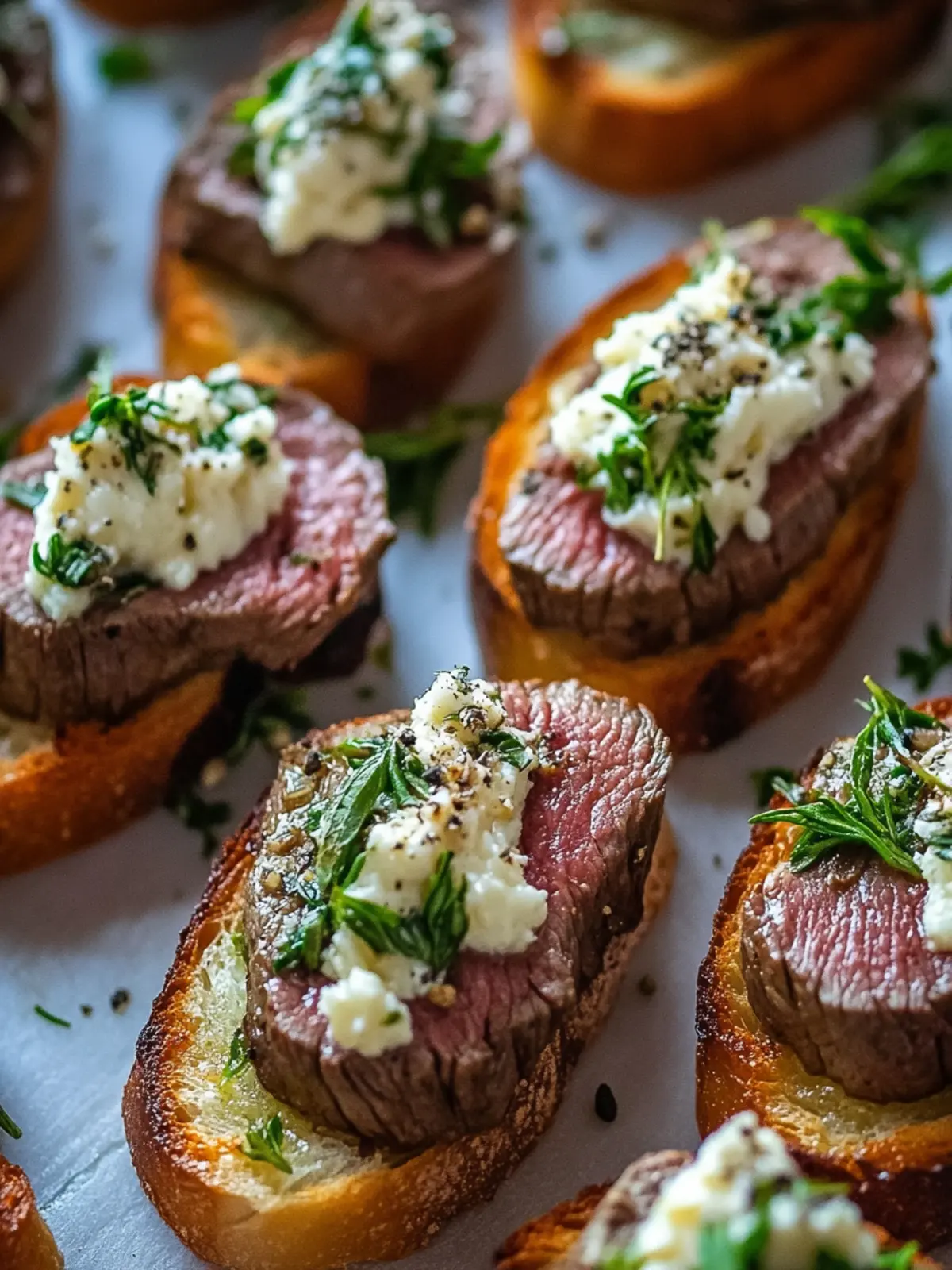 Best Filet Mignon Crostini