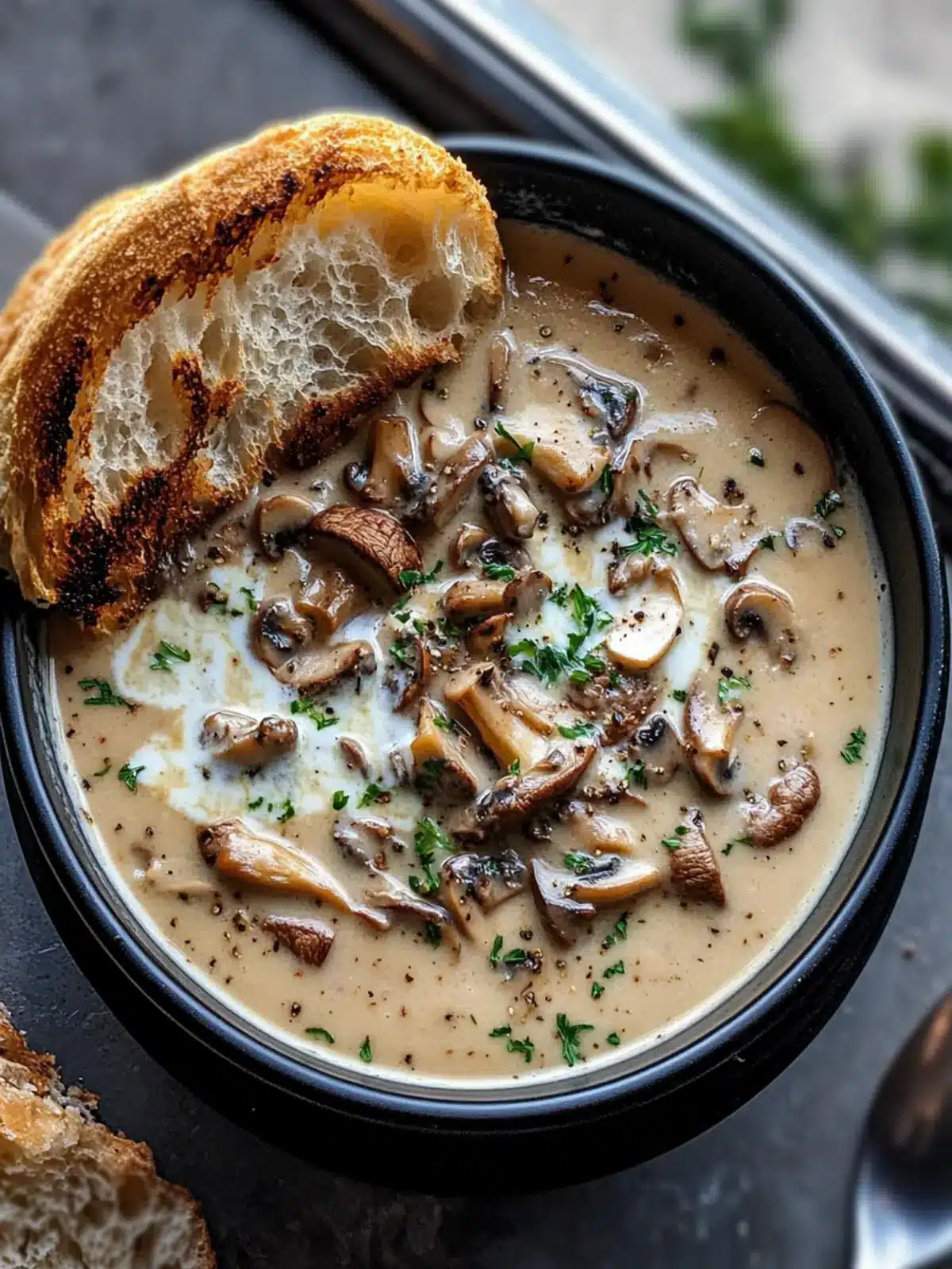 Creamy Mushroom Soup That Warms Your Soul Instantly 3 Creamy Mushroom Soup