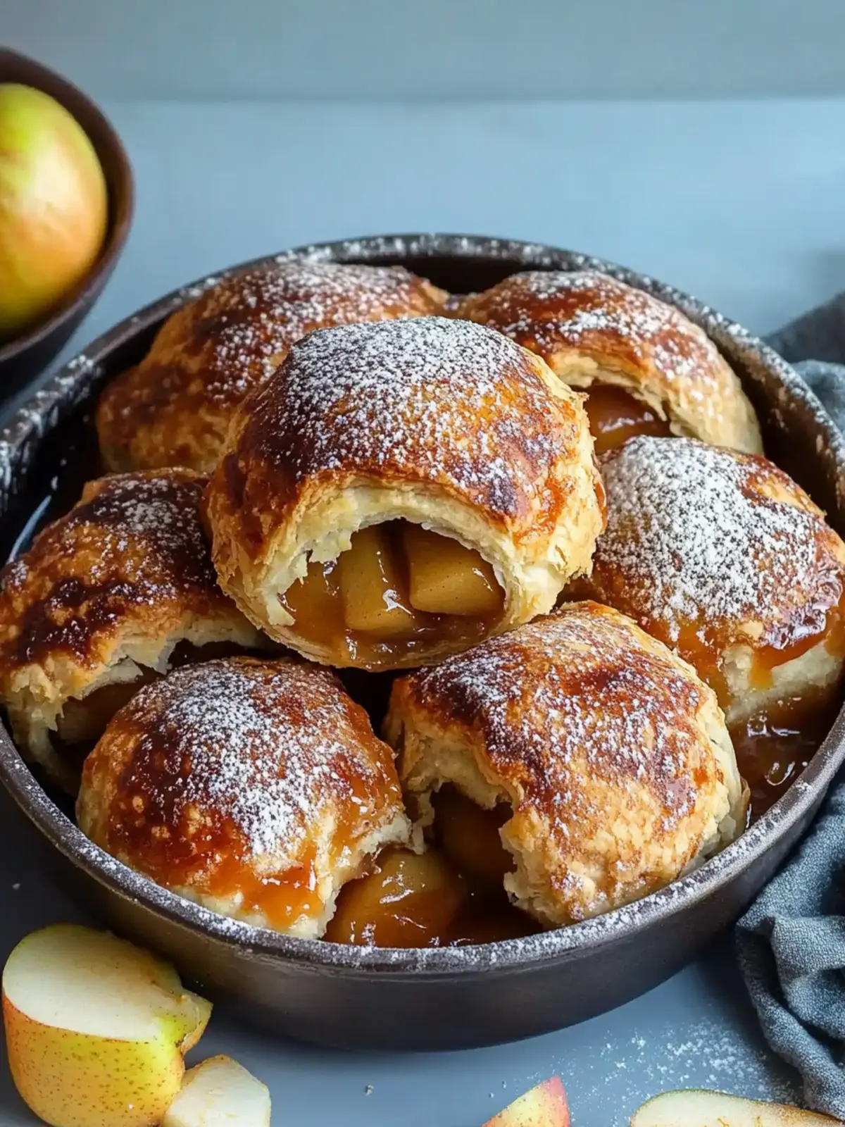 Caramel Apple Pie Bombs