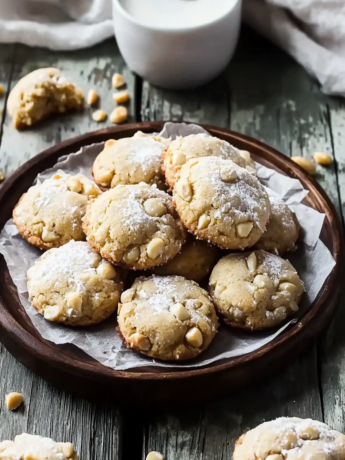 Melt-in-Your-Mouth Macadamia Nut Cookies for the Holidays 4 Macadamia Nut Cookies