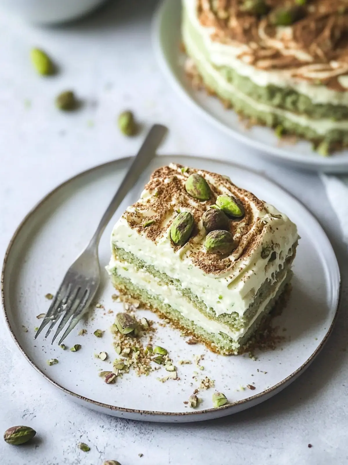 Irresistible Pistachio Tiramisu - No-Bake & Simply Divine 3 Pistachio Tiramisu