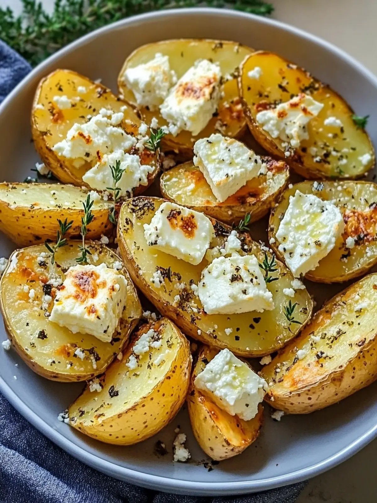 Baked Feta Potatoes: A Healthy Mediterranean Delight 5 Baked Feta Potatoes