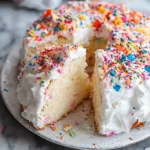 Light Funfetti Angel Food Cake