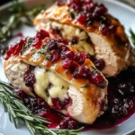 Cozy Up with Delicious Cranberry Brie Stuffed Chicken 4 Cranberry Brie Stuffed Chicken