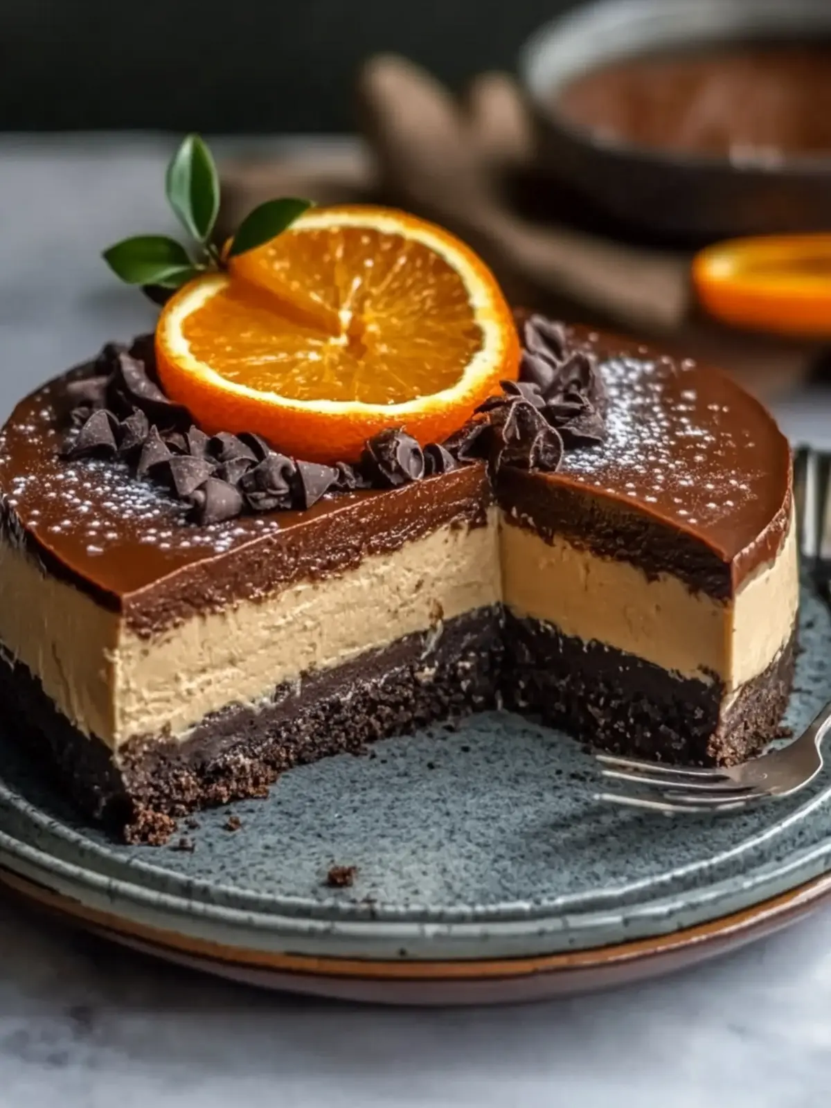 Decadent Chocolate Orange Cheesecake You’ll Love to Make 5 Chocolate Orange Cheesecake