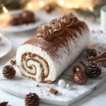 Gourmet Tiramisu Yule Log Cake
