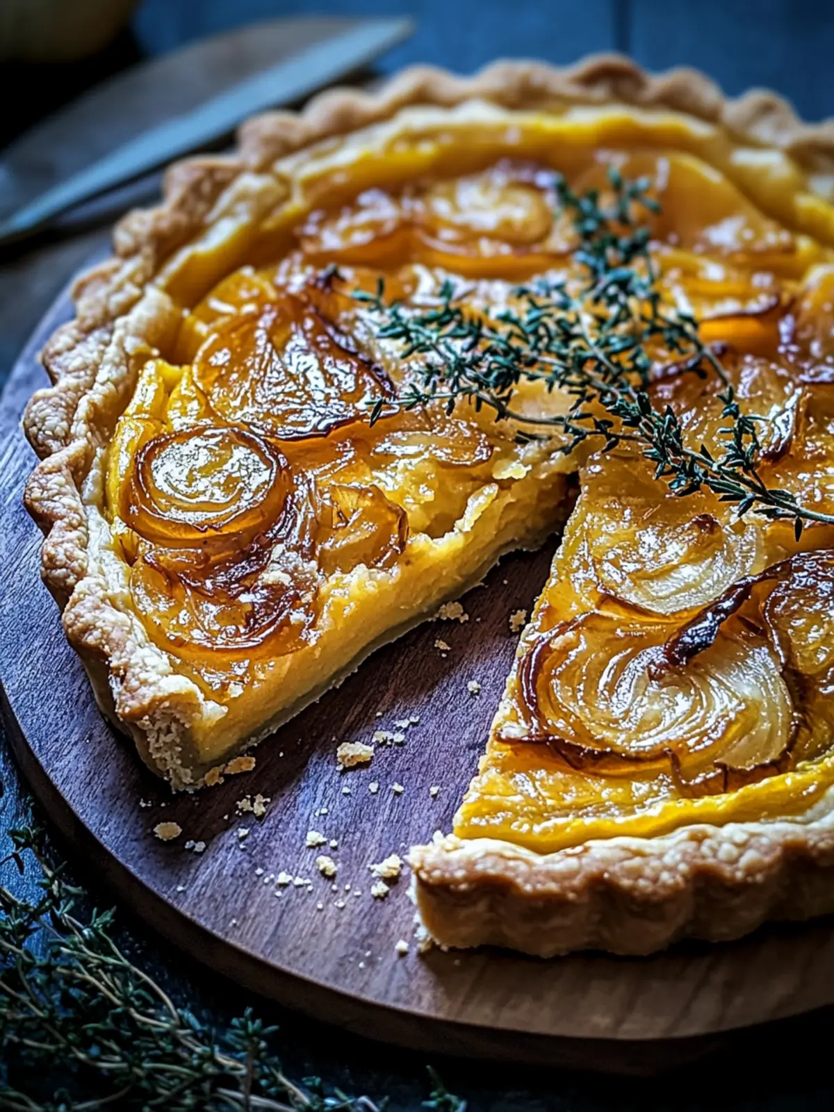 Caramelized Onion Butternut Tart That Will Wow Your Guests 3 Caramelized Onion Butternut Tart
