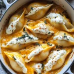 Cozy Stuffed Shells with Pumpkin Cream Sauce Recipe 7 Stuffed Shells Pumpkin Cream Sauce