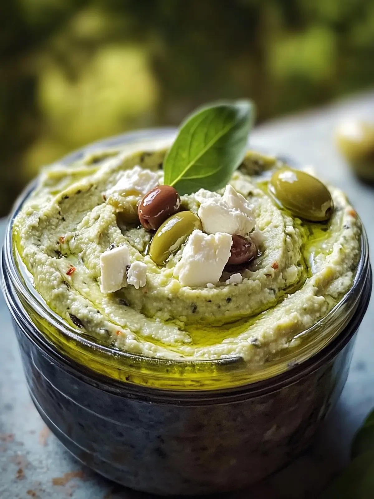 Olive Lovers’ Dream Dip – Creamy Feta & Green Olive Bliss 2 Olive Lovers’ Dream Dip – Creamy Feta & Green Olive Spread