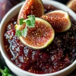 Rich Mediterranean Fig Jam
