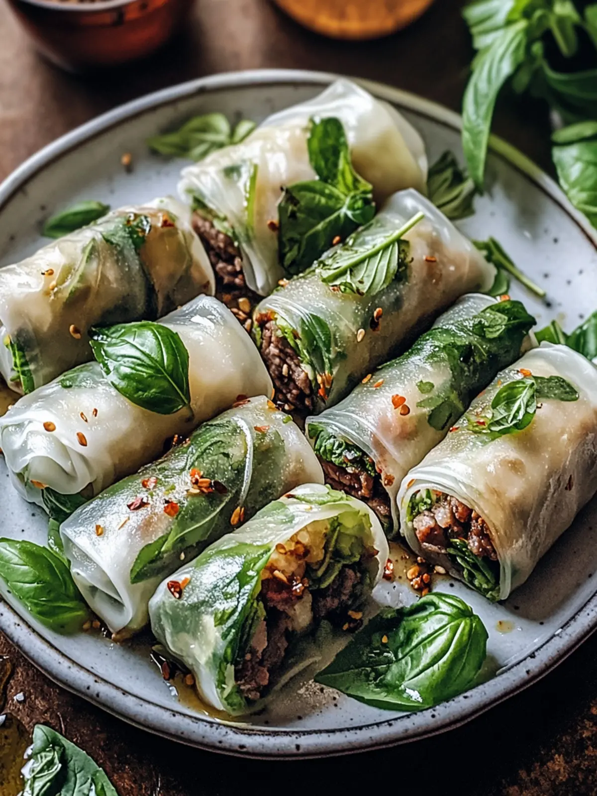Delicious Basil Beef Rolls: Fresh Flavor Made Easy 5 Basil Beef Rolls