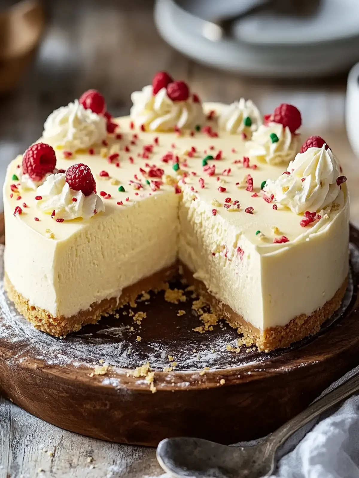 Delight in Sugar Cookie Cheesecake: A Creamy Sweet Indulgence 4 Sugar Cookie Cheesecake