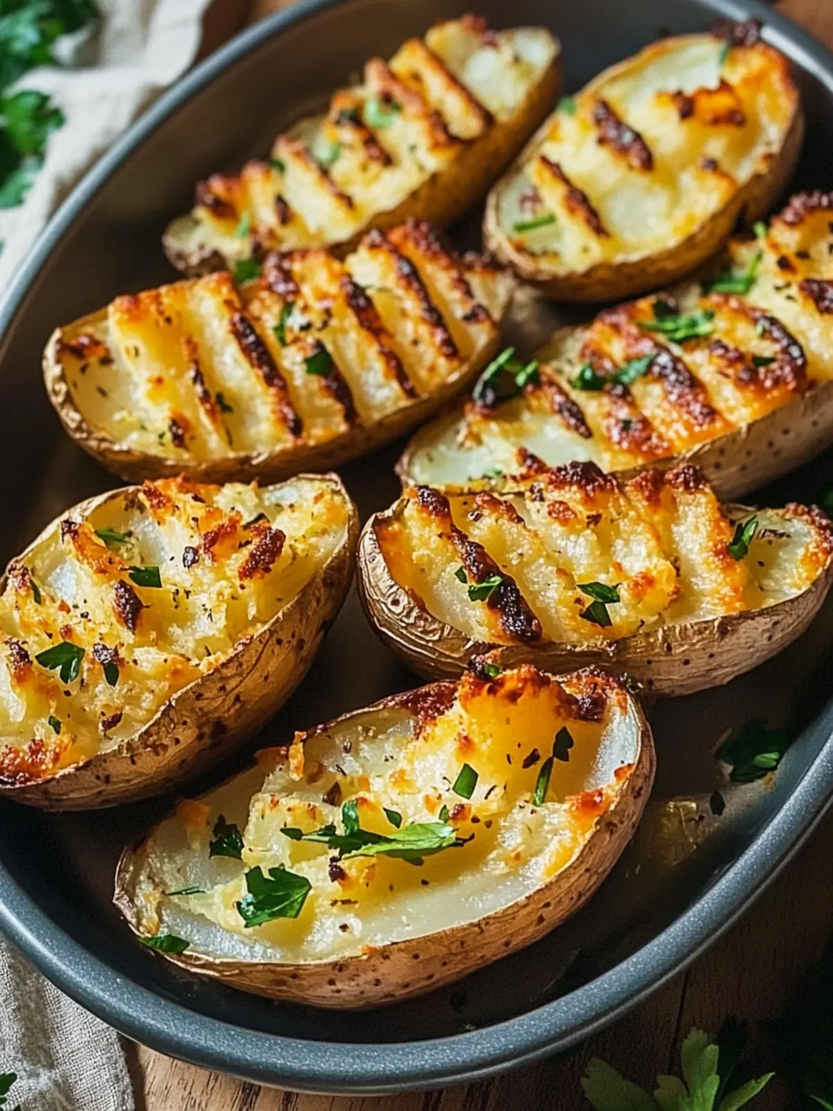 Crispy Baked Potatoes in the Air Fryer: Quick & Delicious 4 Crispy Baked Potatoes