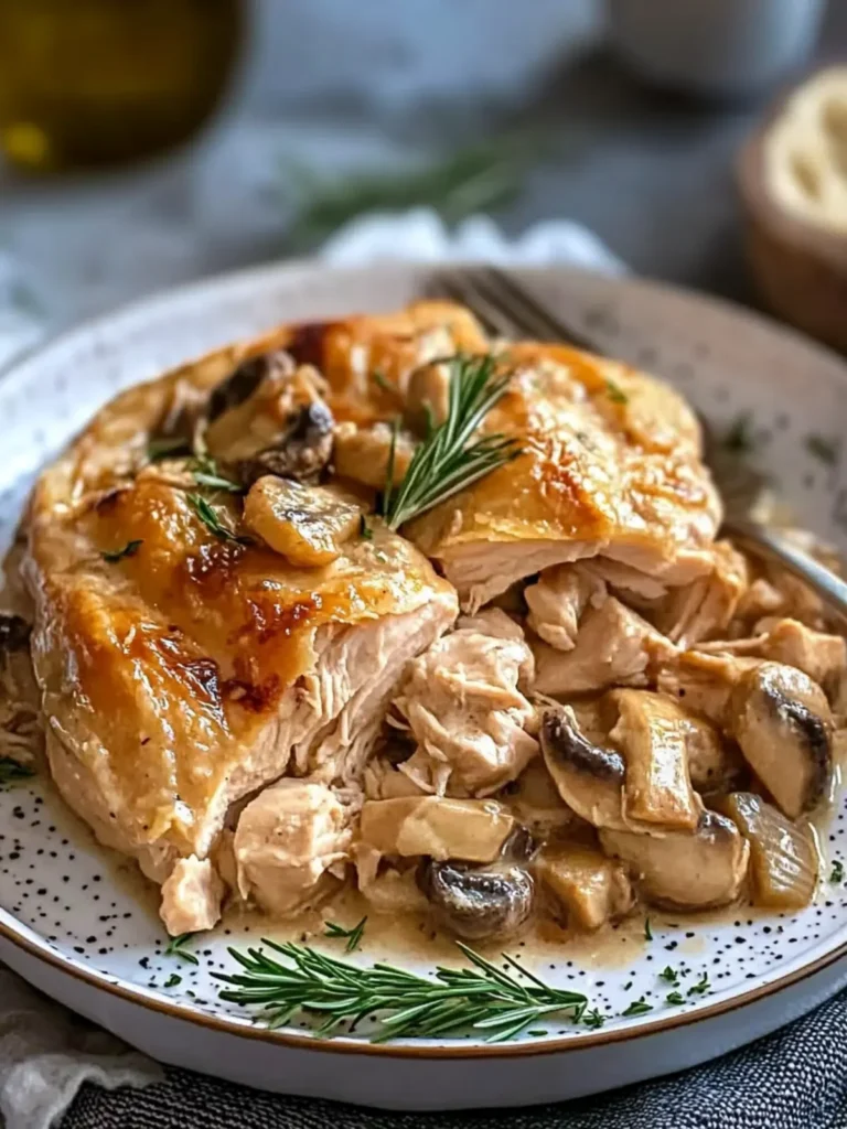 Savory Chicken and Mushroom