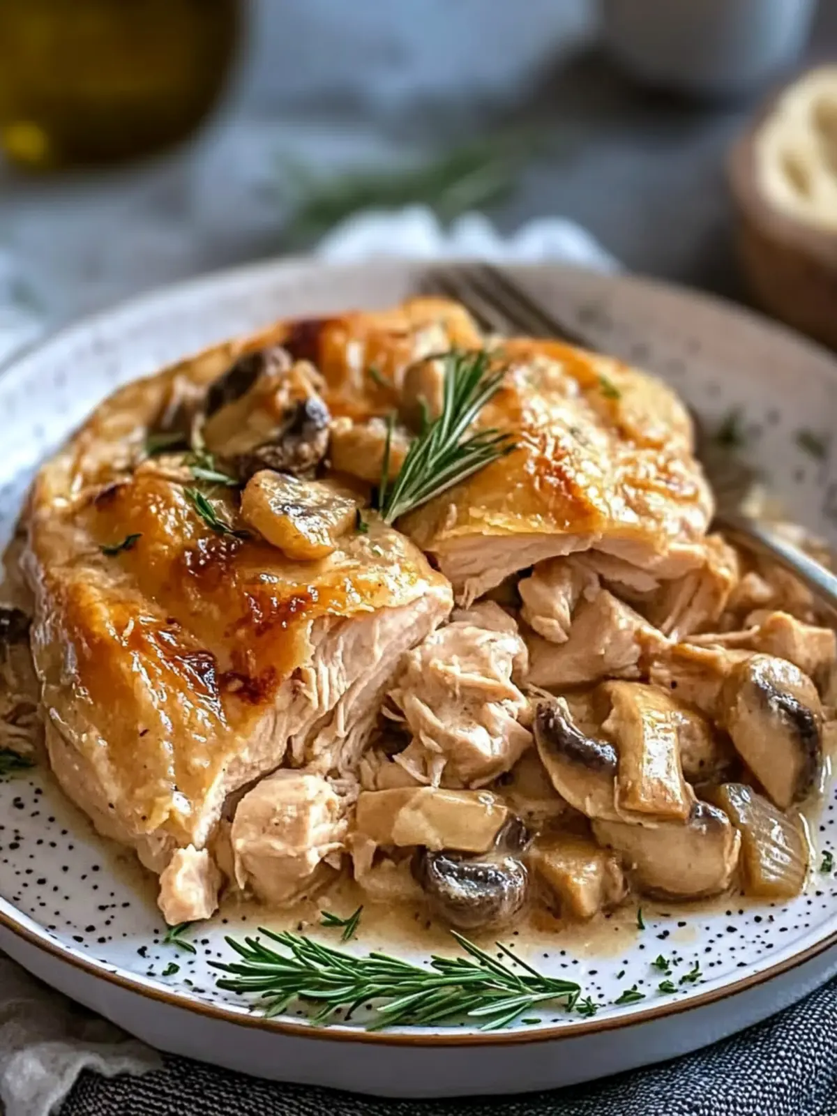 Savory Chicken and Mushroom Puff Pastry for Cozy Nights 5 Savory Chicken and Mushroom