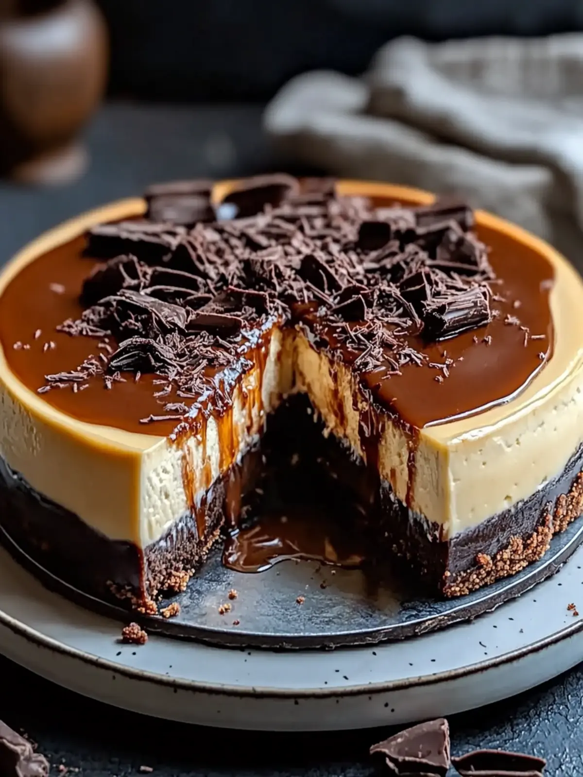 Irresistible Caramel Brownie Cheesecake You Can Make Tonight 3 Caramel Brownie Cheesecake