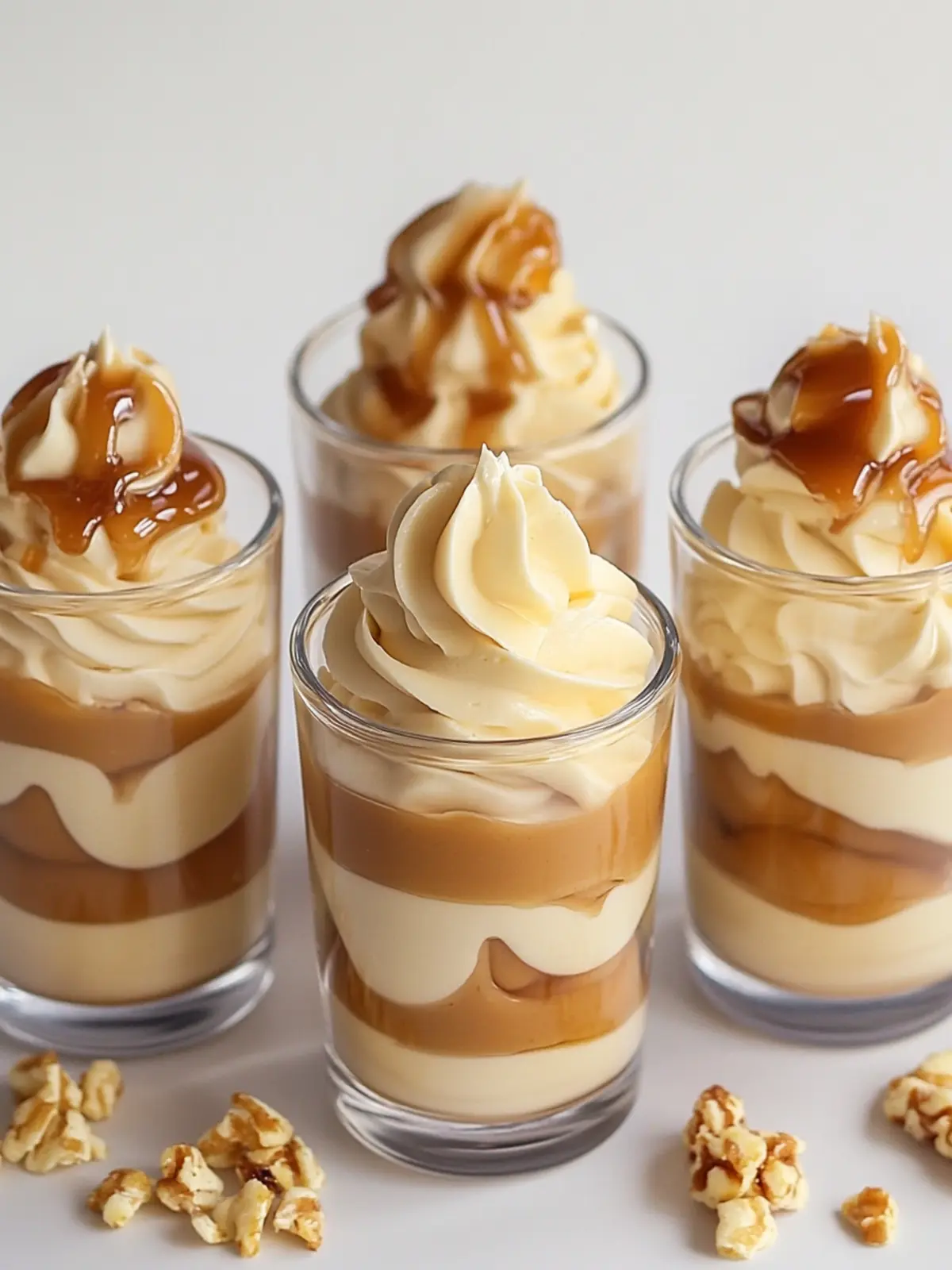 Deliciously Easy Caramel Mousse: 3 Ingredients, No Bake! 3 Caramel Mousse