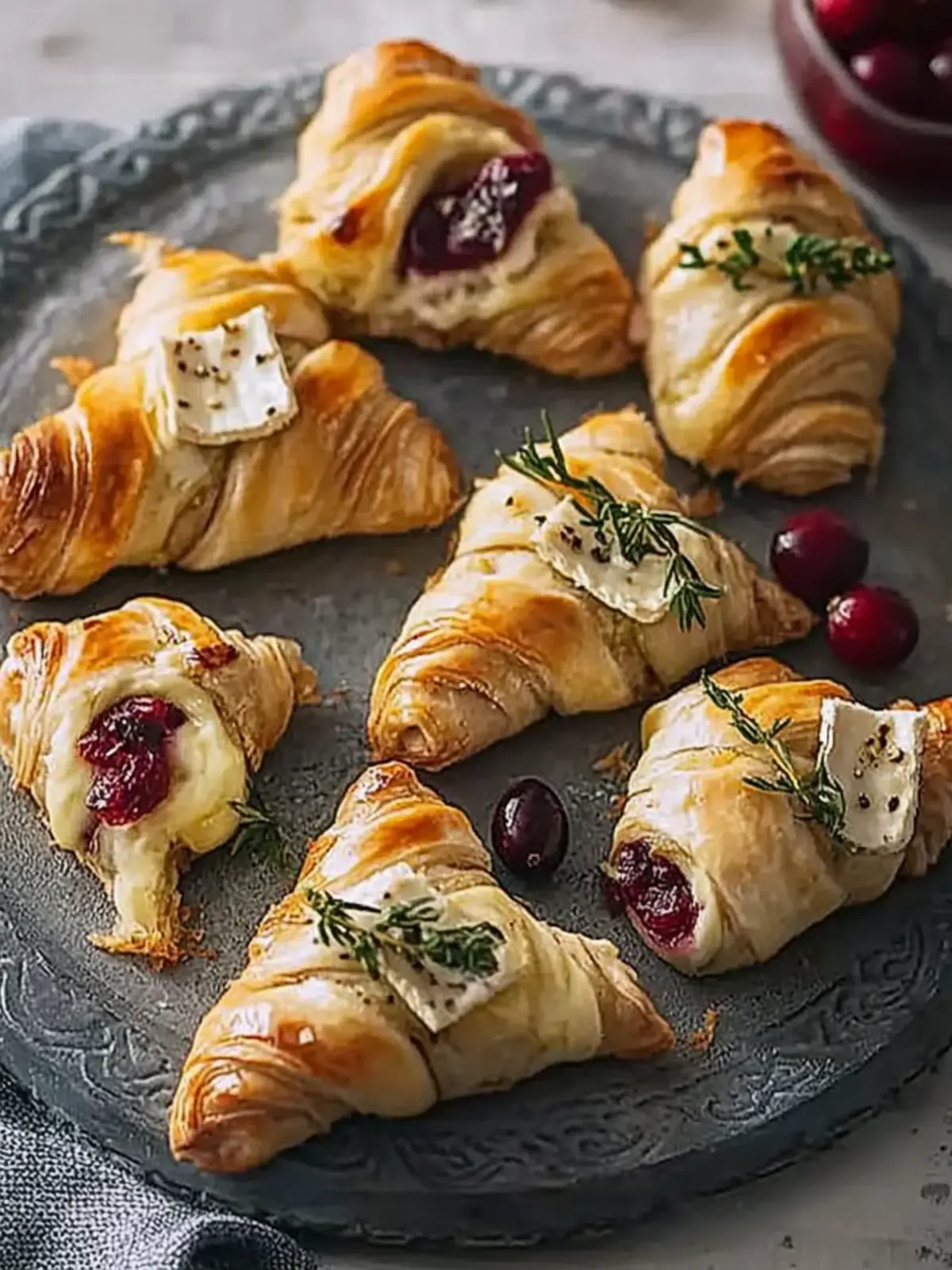 Brie & Cranberry Twists: A Tasty Treat for Any Celebration 4 Brie & cranberry twists
