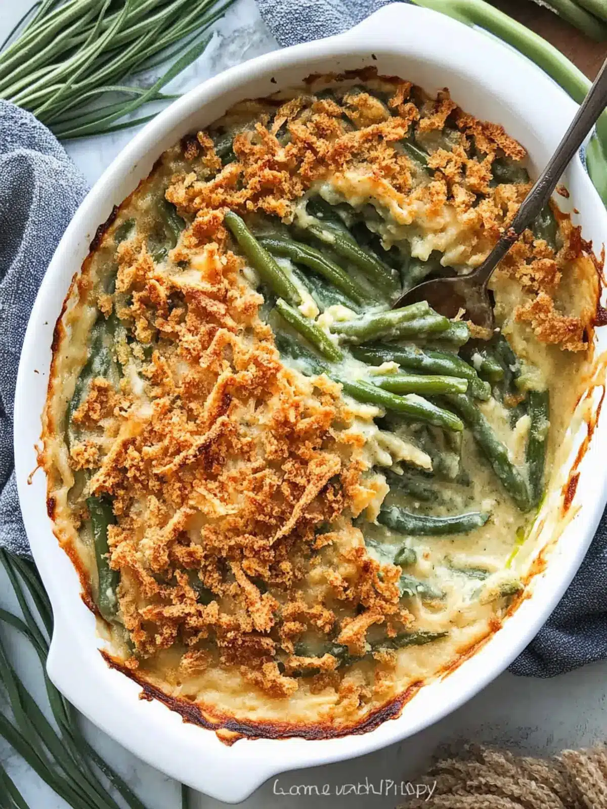 Savory Green Bean Casserole: Your Holiday Must-Have Delight 5 Green Bean Casserole