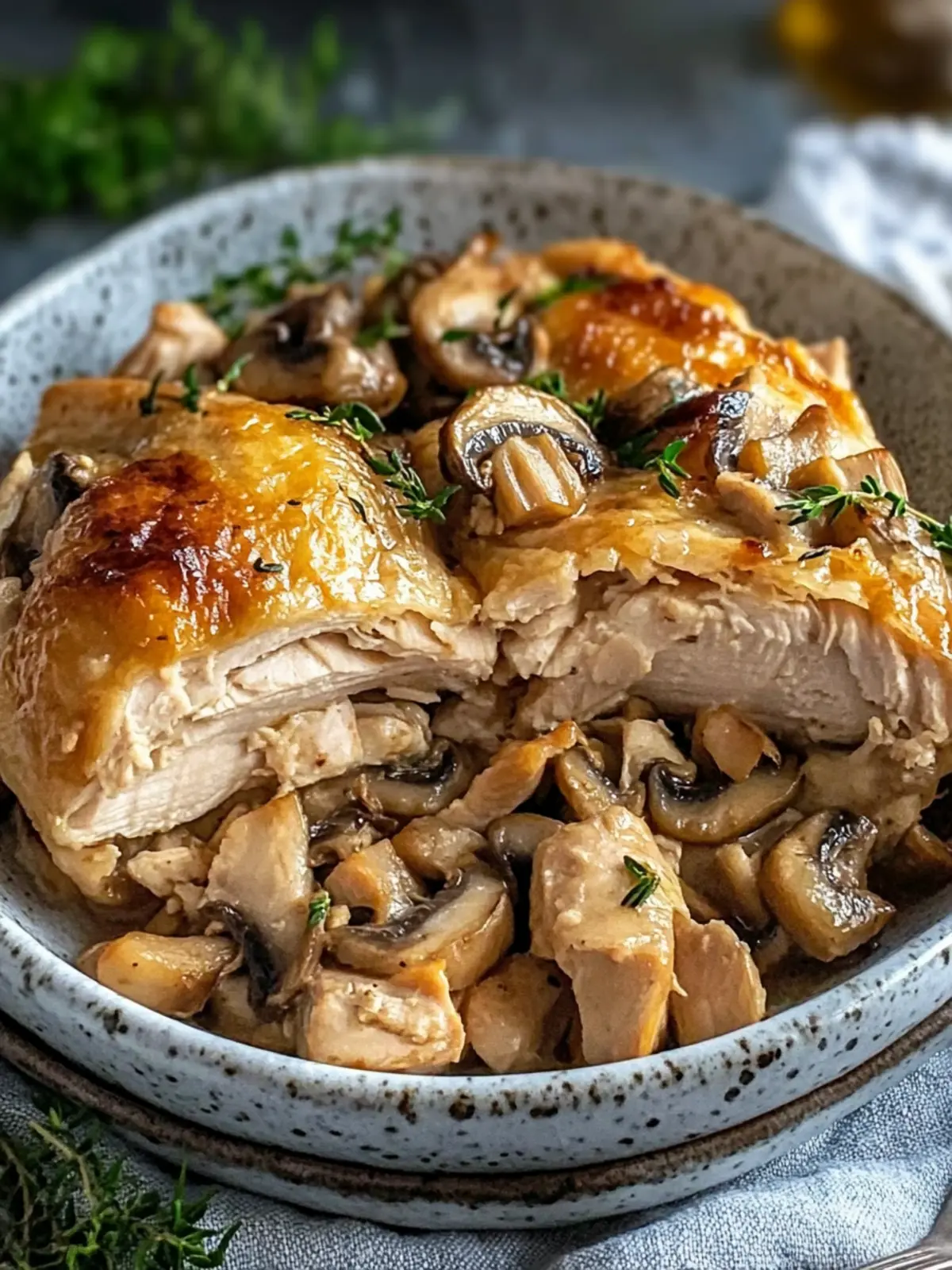 Savory Chicken and Mushroom Puff Pastry for Cozy Nights 3 Savory Chicken and Mushroom