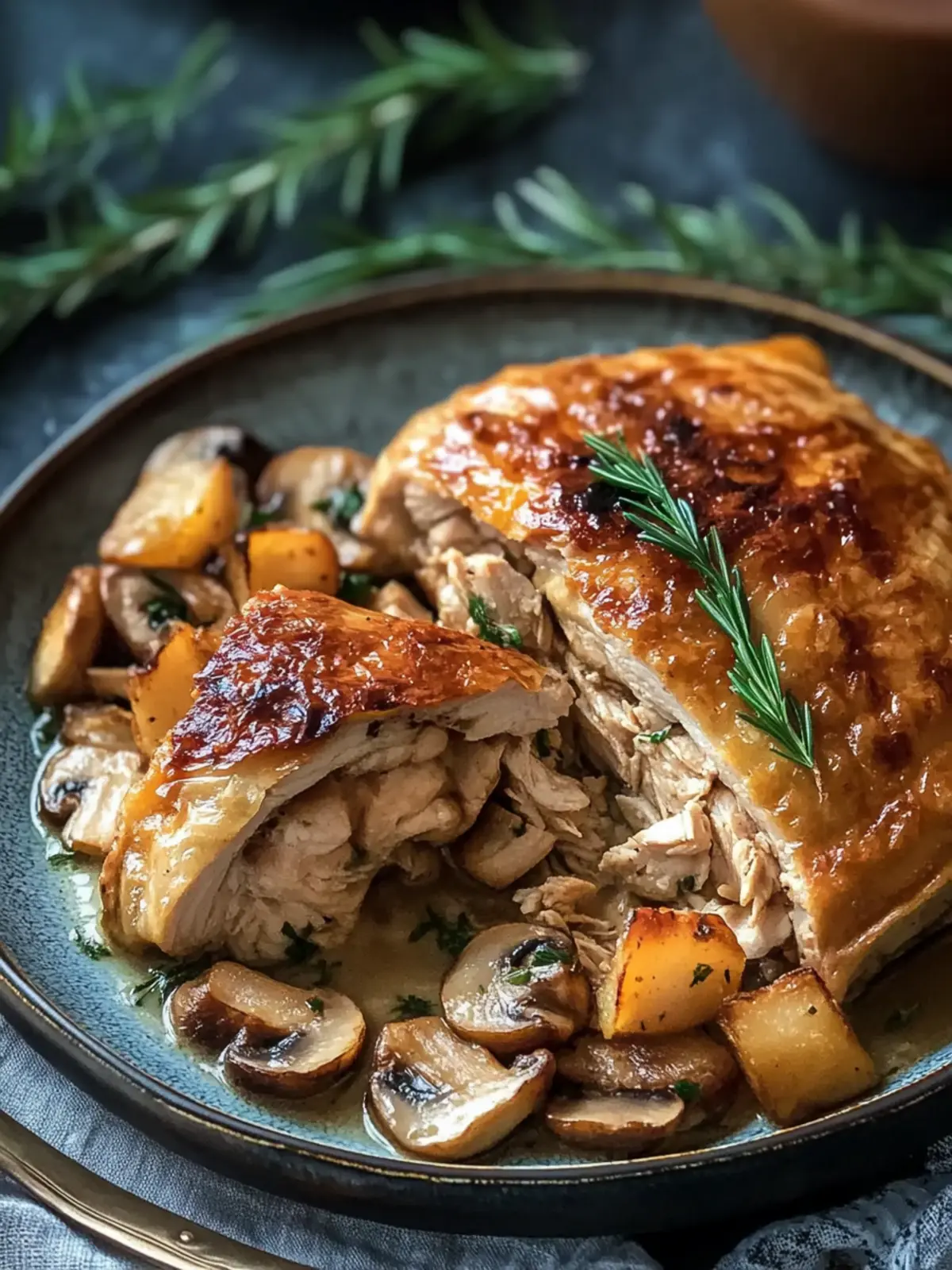 Savory Chicken and Mushroom Puff Pastry You'll Love Tonight 2 Savory Chicken and Mushroom