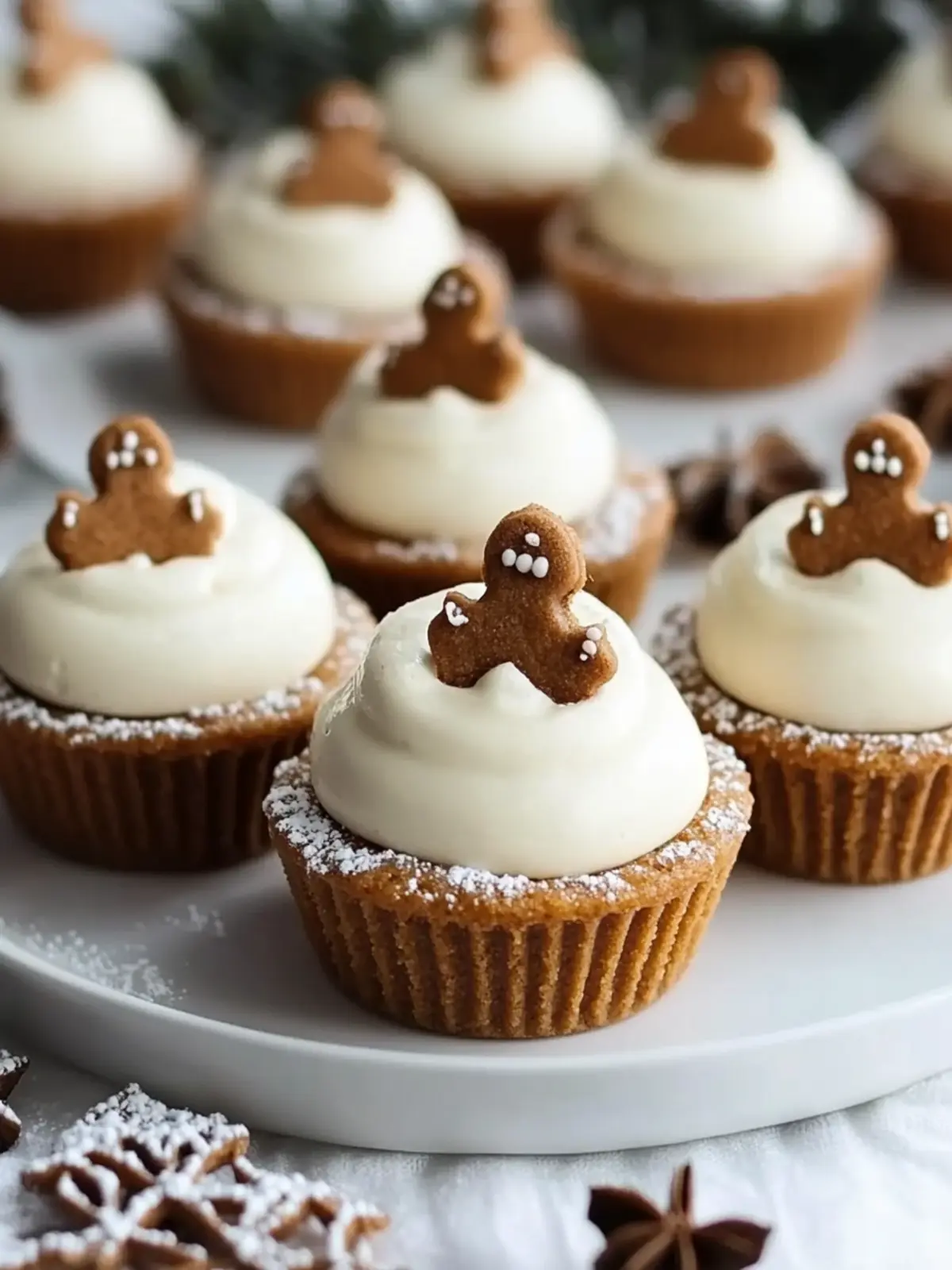 Delicious No-Bake Gingerbread Cheesecake Cups for the Holidays 4 No-Bake Gingerbread Cheesecake Cups