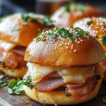 Ham and Cheese Sliders Delight