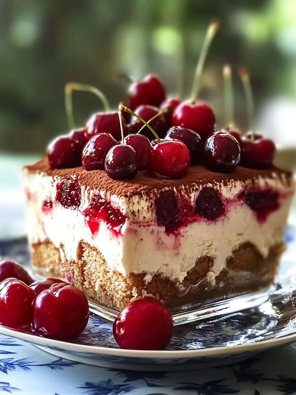 Indulge Yourself with Cherry Amaretto Tiramisu Dessert 4 Cherry Amaretto Tiramisu Dessert