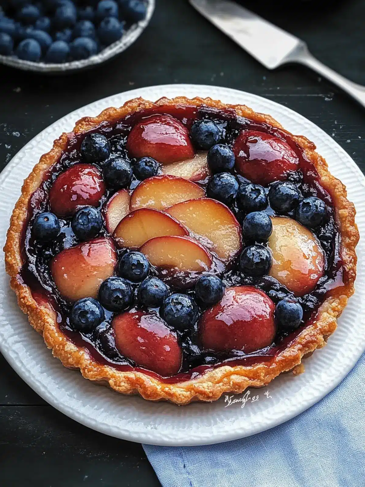 Irresistible Apple & Blueberry Tarte Tatin You’ll Love to Make 3 Apple & Blueberry Tarte Tatin