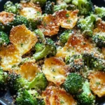 Crispy Cheese Baked Broccoli