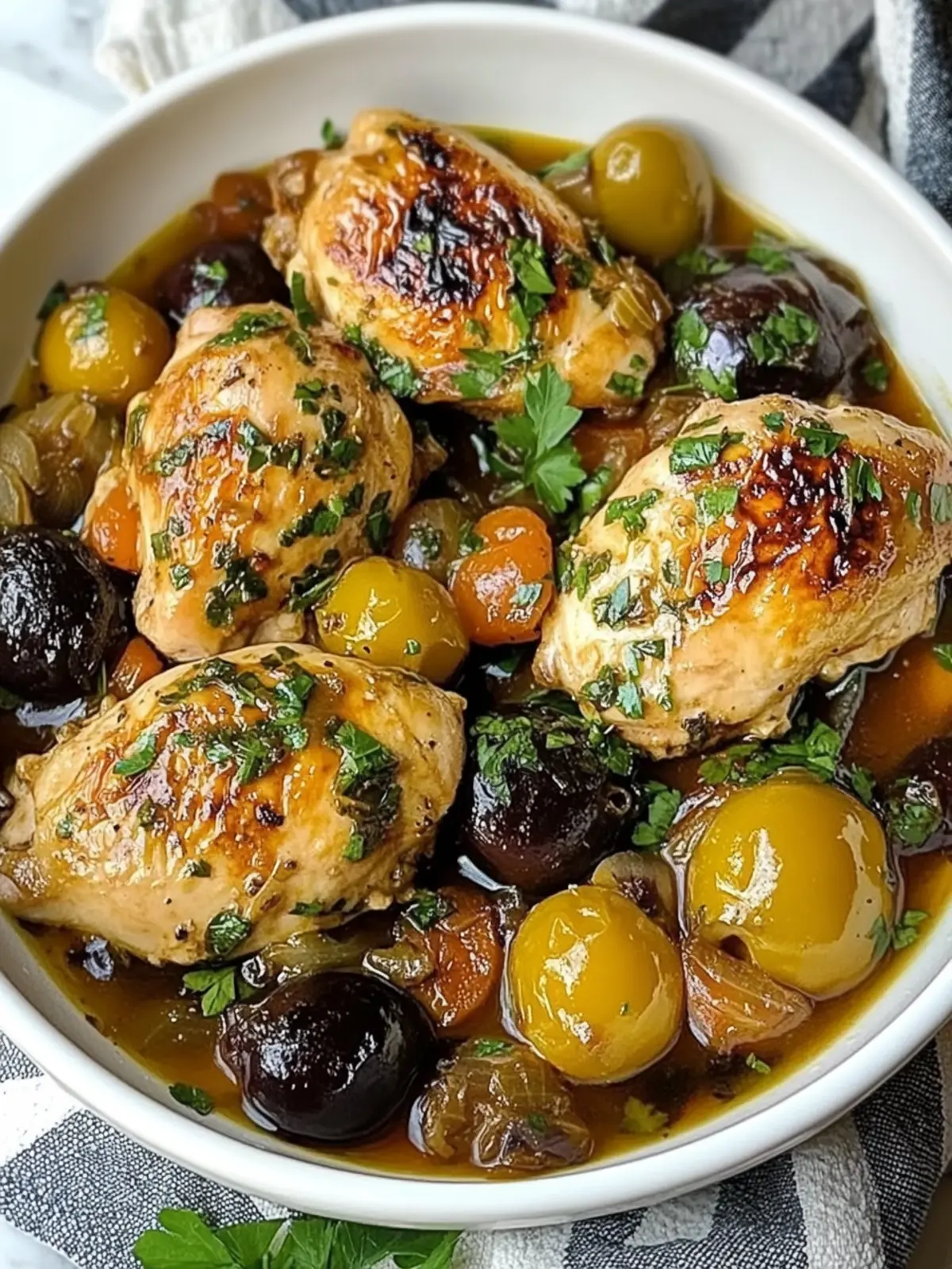 Ina Garten’s Chicken Marbella: A Simple Dinner Party Delight 3 Ina Garten’s Chicken Marbella