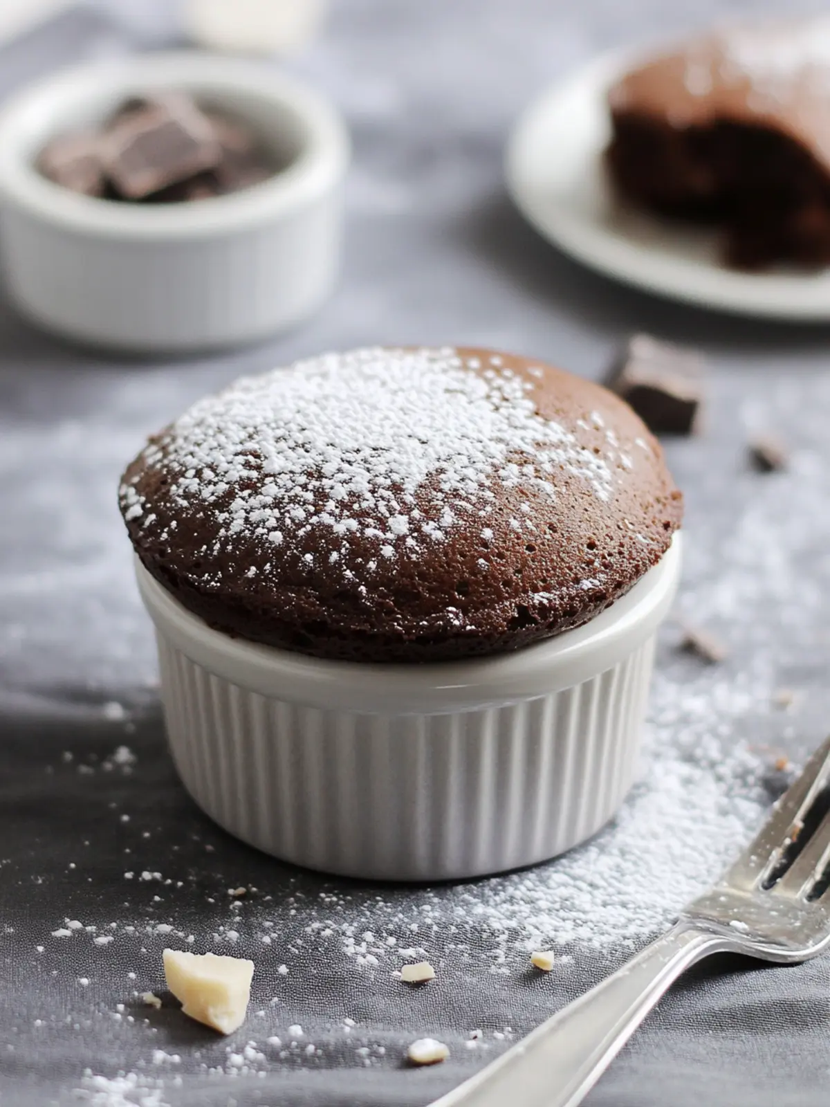 Decadent Low-Fat Chocolate Soufflé for Guilt-Free Indulgence 3 Chocolate Soufflé