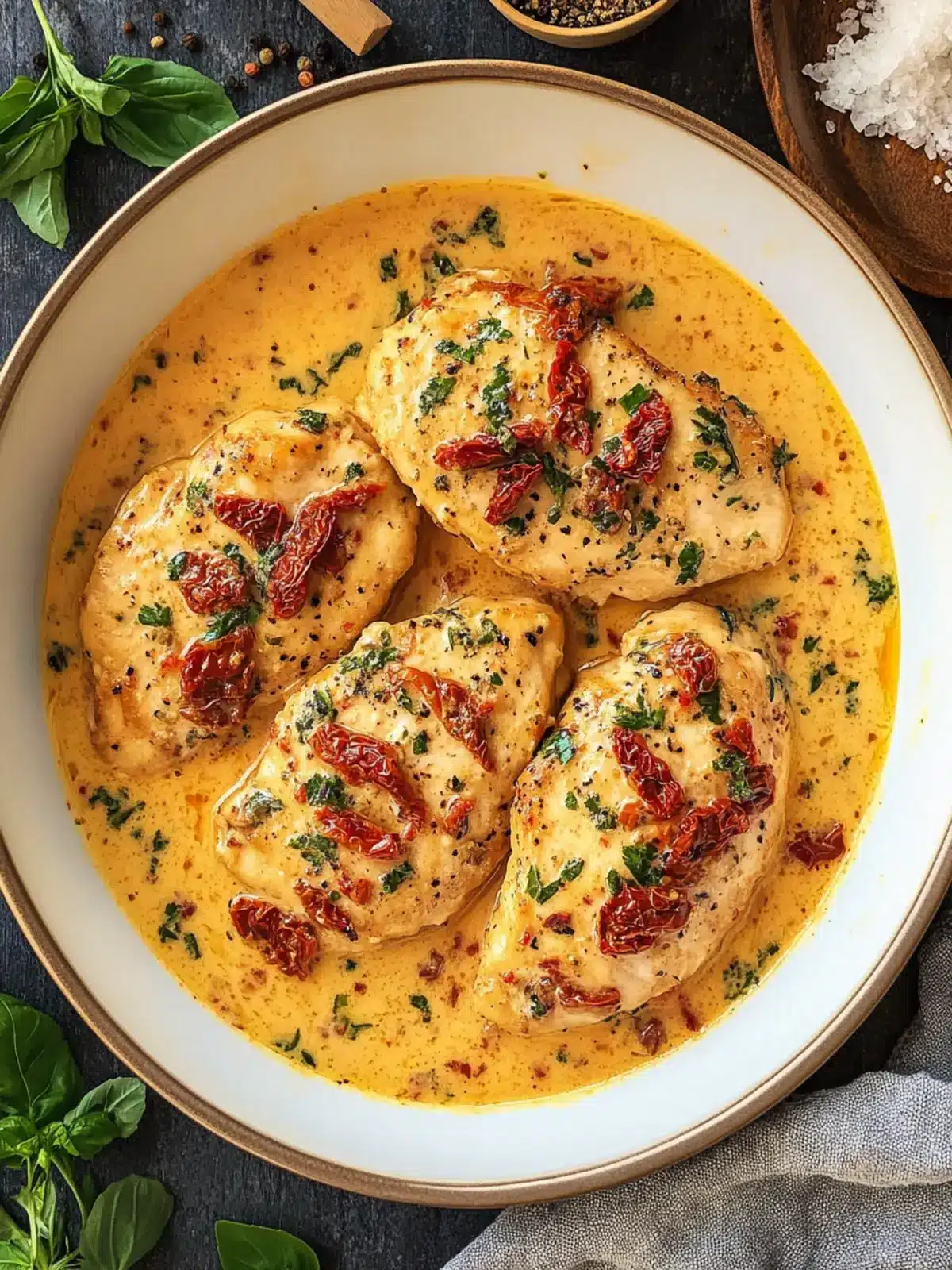 Marry Me Chicken in Sun-Dried Tomato Cream Sauce Magic 3 Marry Me Chicken (In Sun-Dried Tomato Cream Sauce)