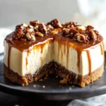 Caramel Turtle Cheesecake
