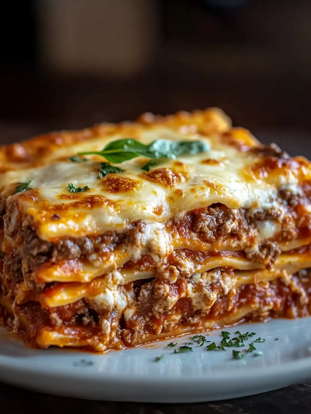 Savory Beef Lasagna: Comfort Food Your Family Will Love 3 Beef Lasagna