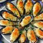 Stuffed Baked Mussels (Baked Tahong)