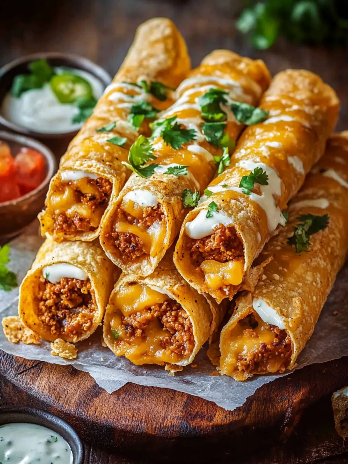 Cheesy Taco Sticks