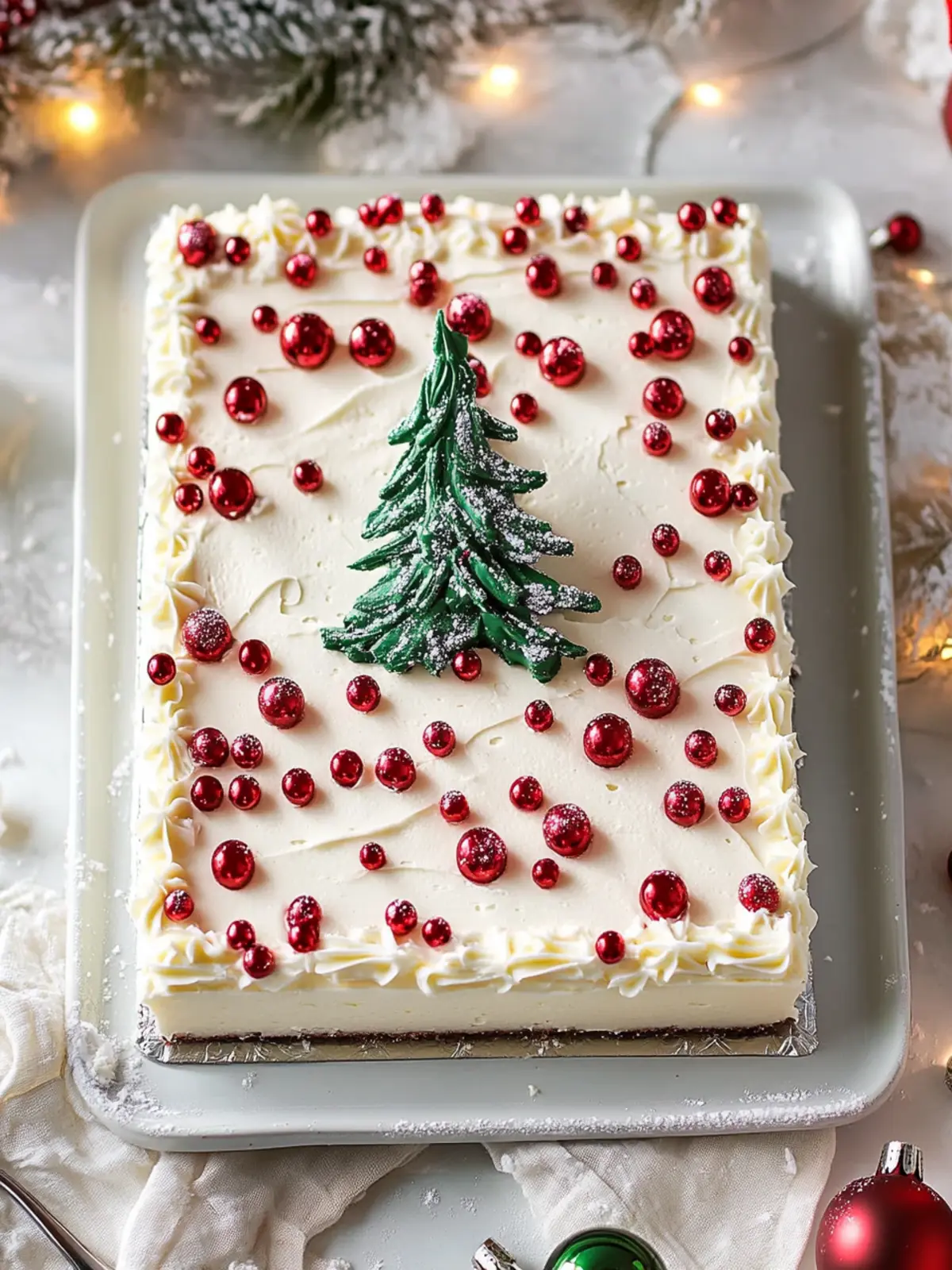 Delicious Christmas Sheet Cake Perfect for Festive Celebrations 5 Christmas Sheet Cake