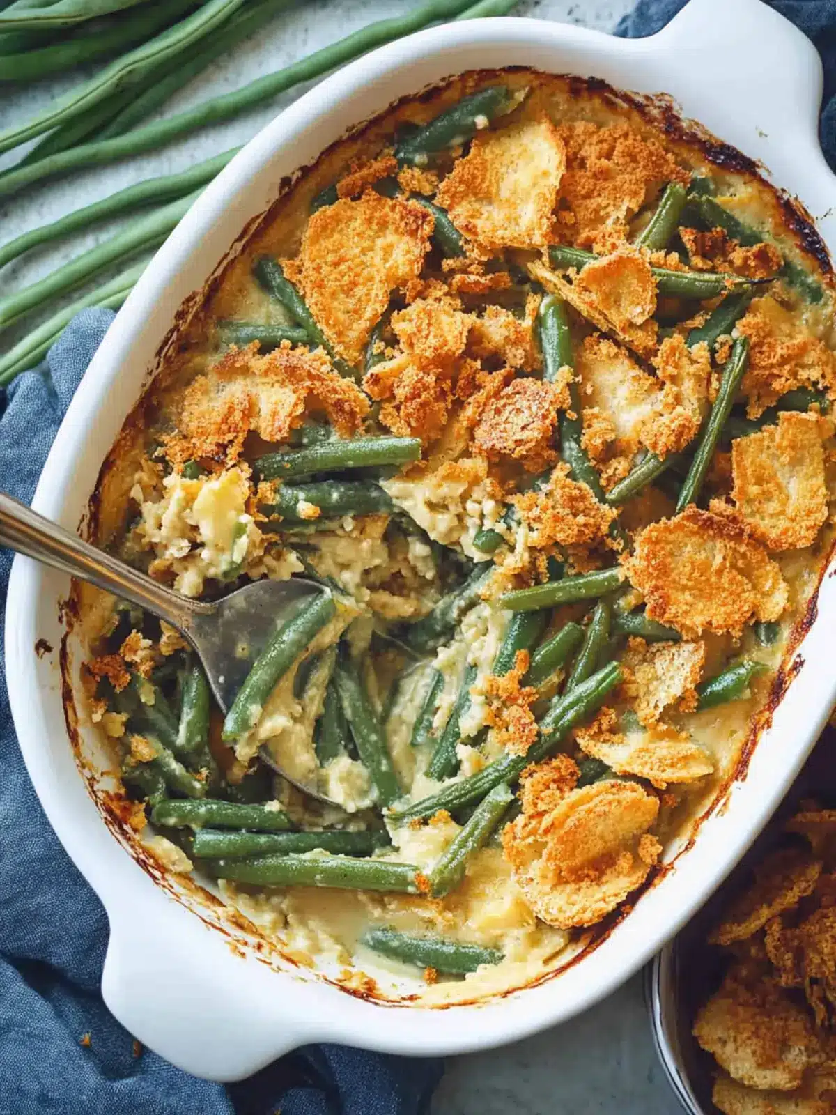 Savory Green Bean Casserole: Your Holiday Must-Have Delight 2 Green Bean Casserole