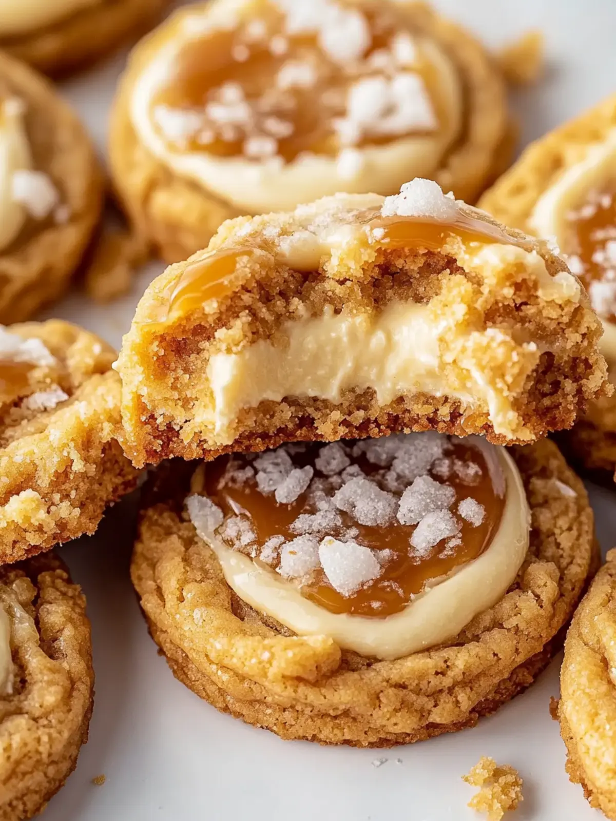 Crumbl Salted Caramel Cheesecake Cookies to Wow Your Taste Buds 4 Crumbl Salted Caramel Cheesecake Cookies