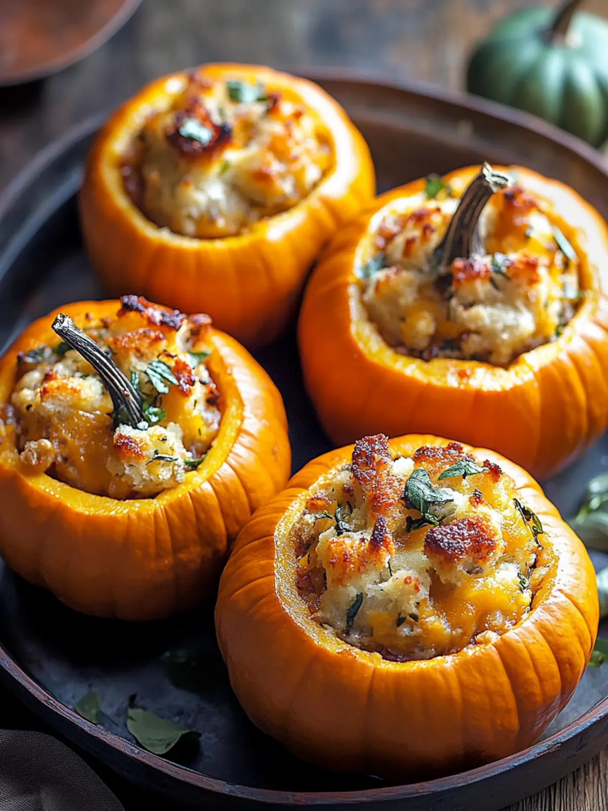 Savory Stuffed Pumpkins: Your Cozy Autumn Comfort Food 3 Savory Stuffed Pumpkins