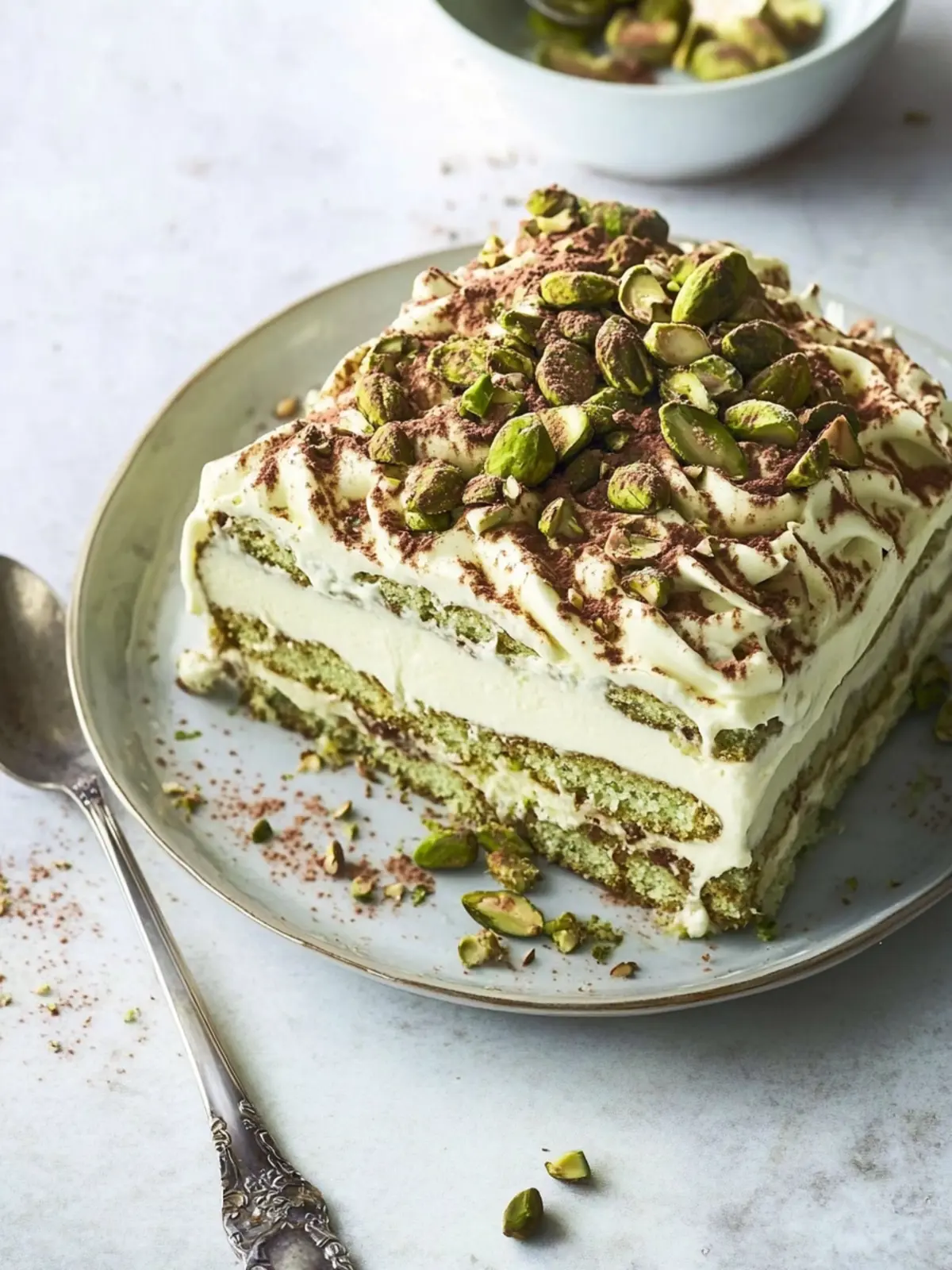 Irresistible Pistachio Tiramisu - No-Bake & Simply Divine 4 Pistachio Tiramisu